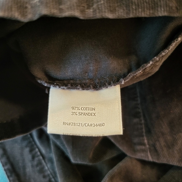 Eileen Fisher Size 14 light Corduroy Pants - Picture 6 of 6